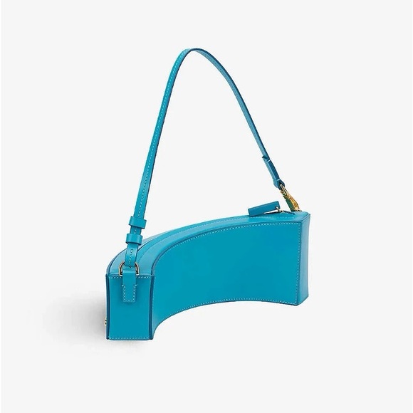 Jacquemus Blue Le Bomba Leather Shoulder Bag - Picture 2 of 6